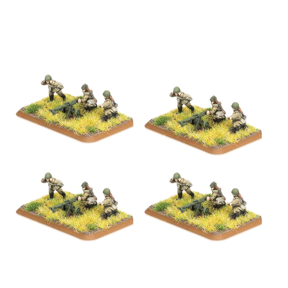 Flames of War: Soviet - 82mm B-10 Recoilless Rifle (4)