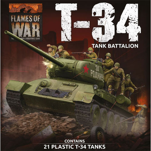 Flames of War: Soviet - T-34 Tank Battalion