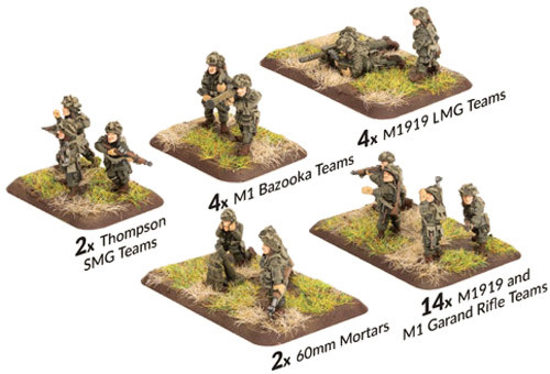 UBX64 PARACHUTE RIFLE COMPANY SHIPPING NOW FLAMES OF WAR