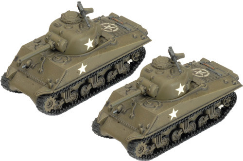 of War: WW2 - M4 Sherman Assault Gun Platoon | Table Top Miniature Market
