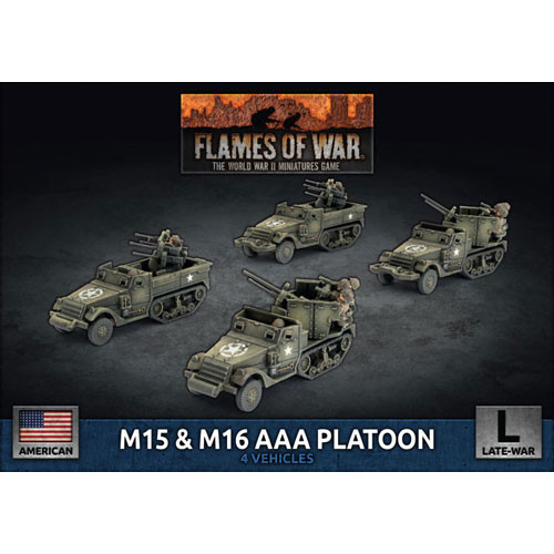 Flames of War WW2: M15 & M16 AAA Platoon
