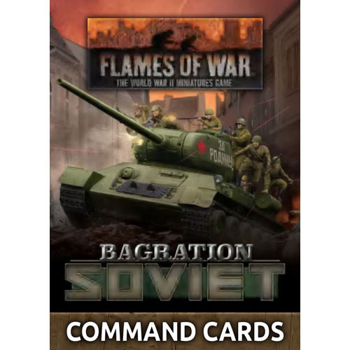 Flames of War: Soviet - Bagration Command Cards