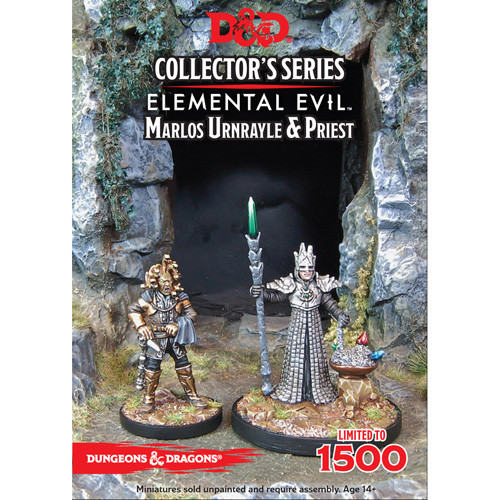 D&D Collector's Series: Elemental Evil - Marlos Urnrayle & Priest (2)