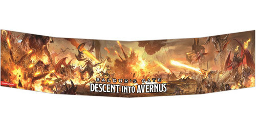 D&D 5E RPG: Descent into Avernus - Dungeon Master's Screen
