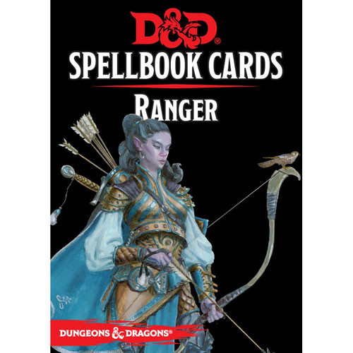 D&D 5E RPG: Spellbook Cards - Ranger (Version 3)