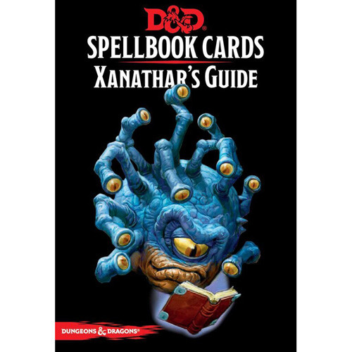 D&D 5E RPG: Spellbook Cards - Xanathar's Guide