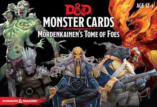 D&D 5E RPG: Monster Cards - Mordenkainen's Tome of Foes