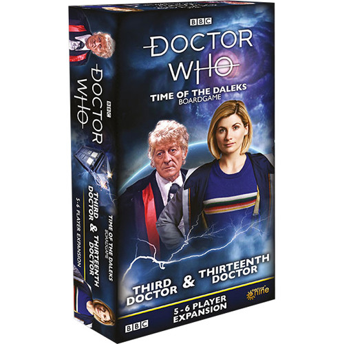 New Time of the Daleks Expansion Dr's 3 8 and 13  Board Game Doctor Who 
