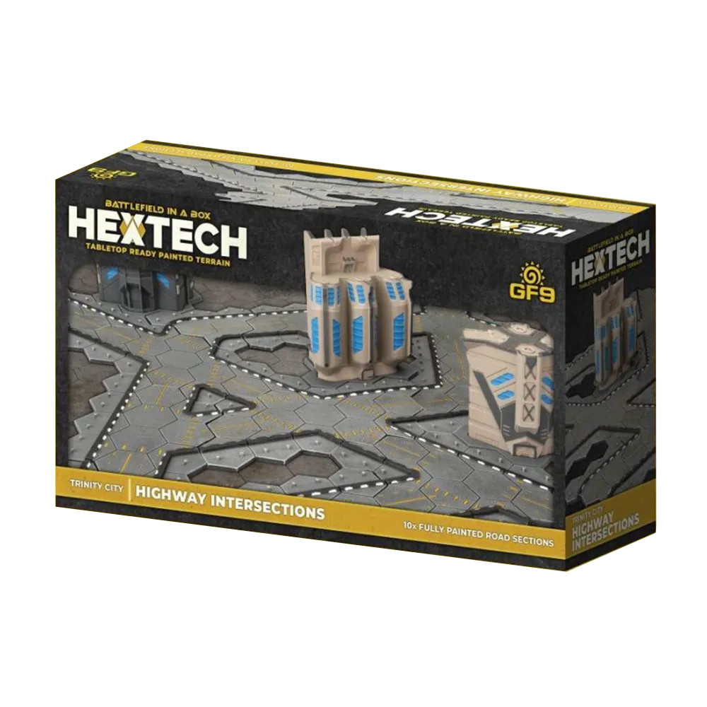 Battlefield in a Box: HexTech W2 - Highway Intersections