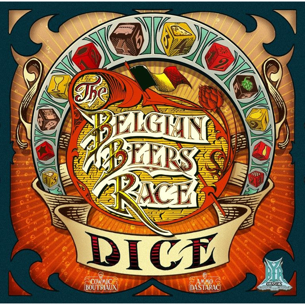 Belgian Beers Race Dice (Preorder)