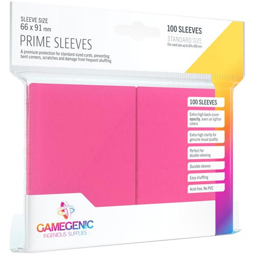 Prime Sleeves: Pink