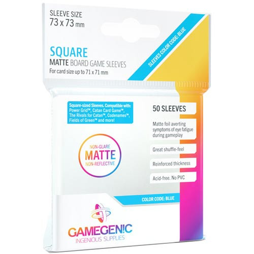 Gamegenic Matte Sleeves: Square