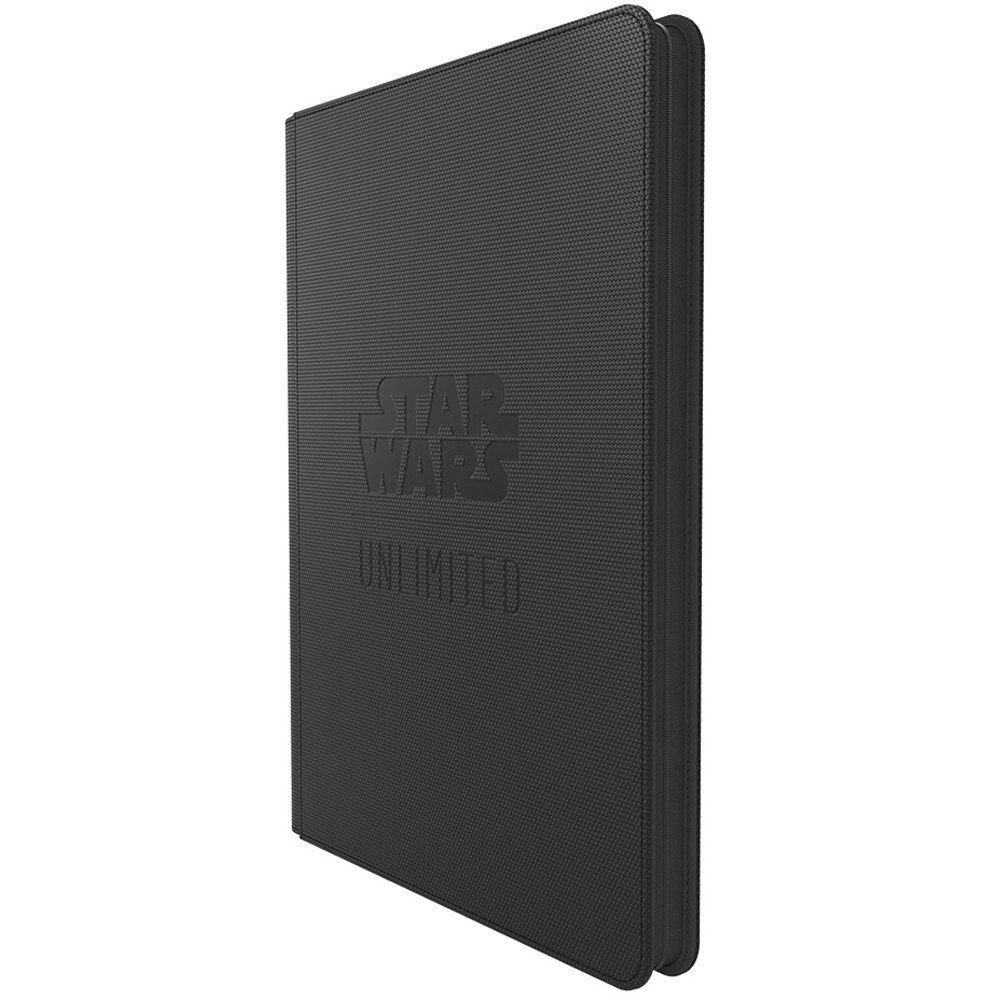 Star Wars Unlimited Zip-Up Album 18-Pocket: Black