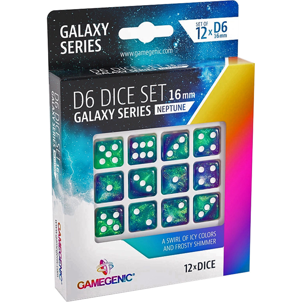 Galaxy Series 16mm d6 Set: Neptune (12)