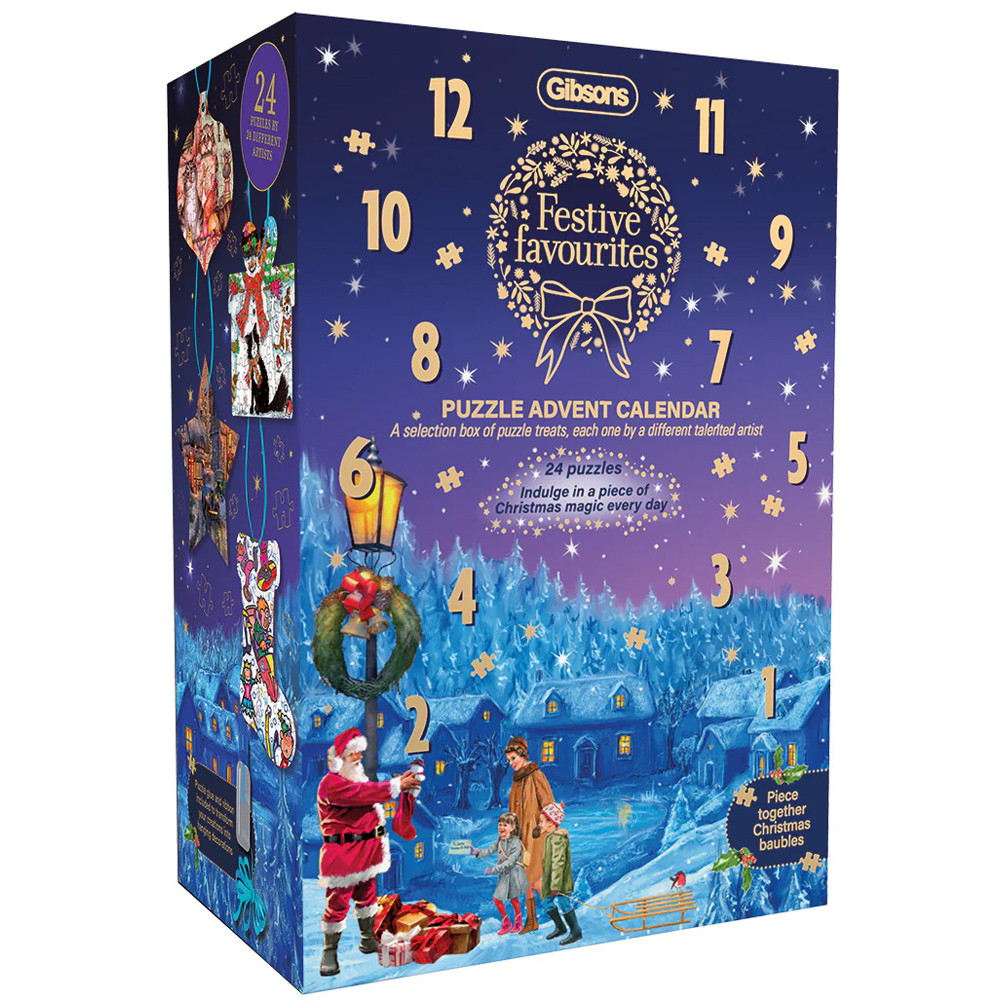 Festive Favourites Advent Calendar Puzzles (24)