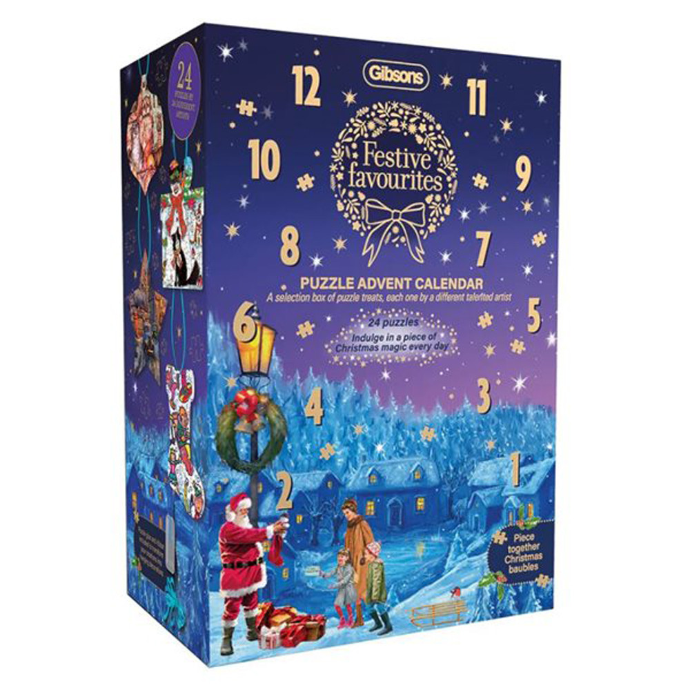 Festive Favourites Advent Calendar Puzzles (24)