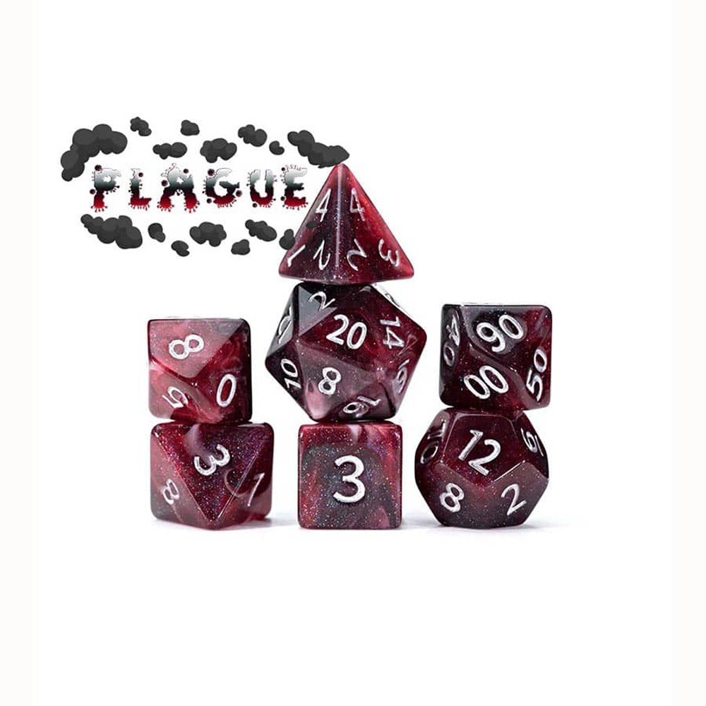 Aether Dice Set: Plague (7)