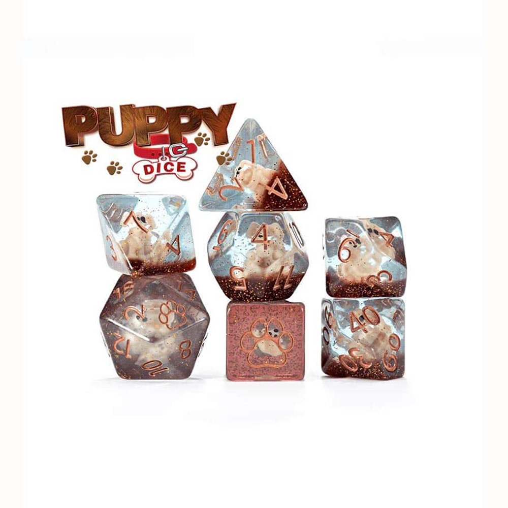 Inclusion Dice Set: Puppy Dice (7)