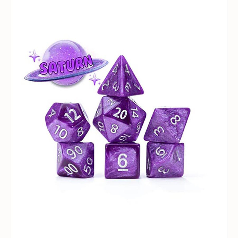 Mercurial Dice Set: Saturn (7)