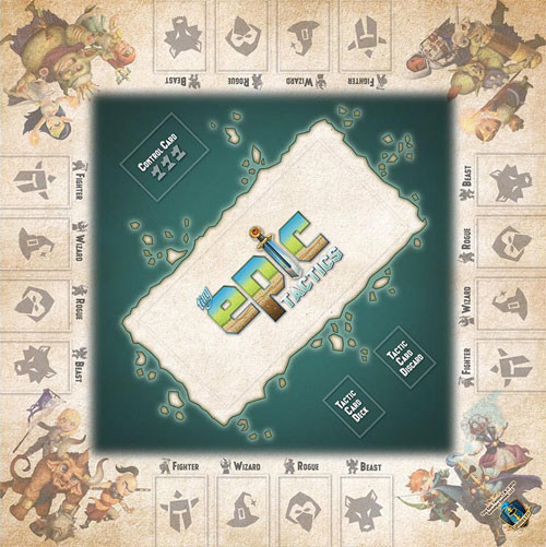 Tiny Epic Tactics: Game Mat