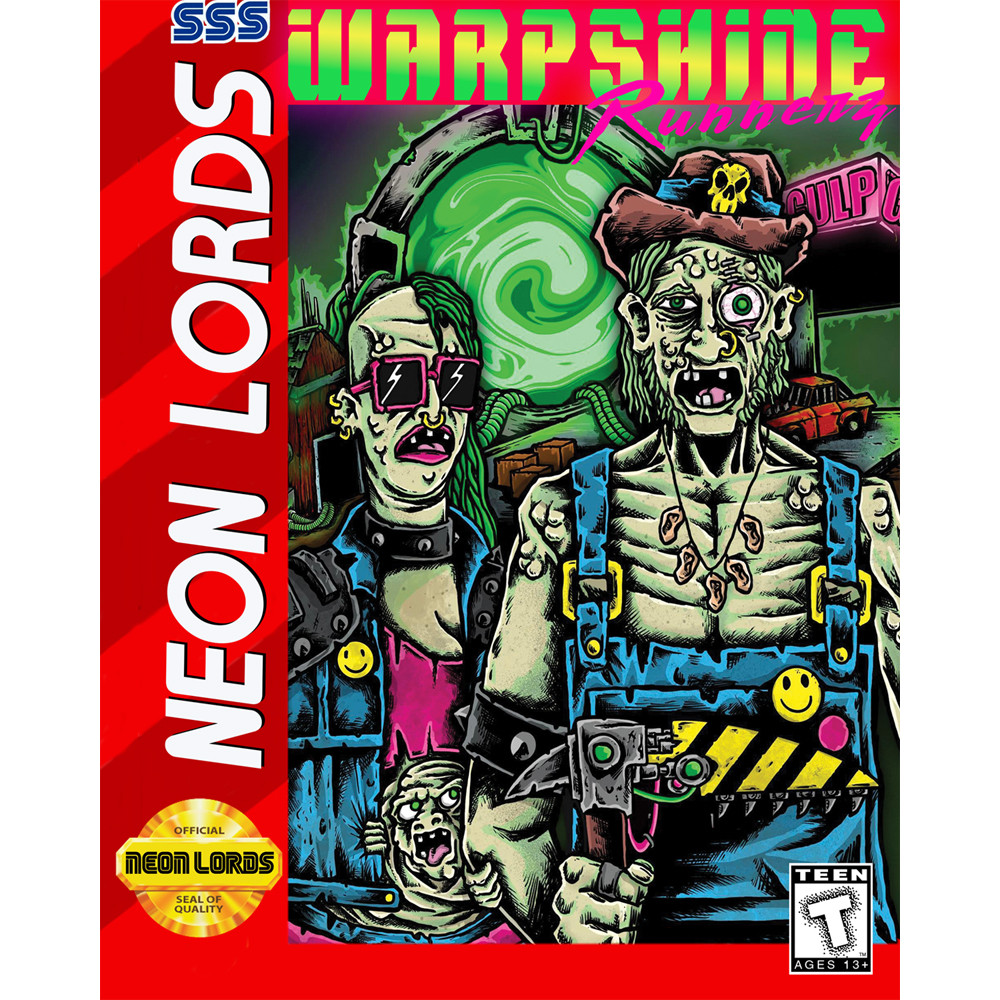 Neon Lords of the Toxic Wasteland RPG: Warpshine Runnerz