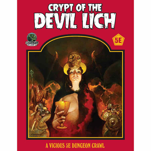 Dungeon Crawl Classics RPG Crypt of the Devil Lich (D&D 5E Compatible)