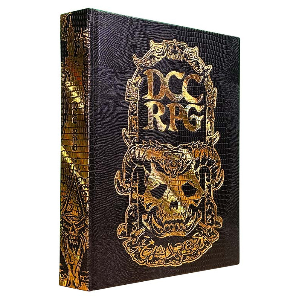 Dungeon Crawl Classics Core Rulebook (Demon Skull Monster Hide)