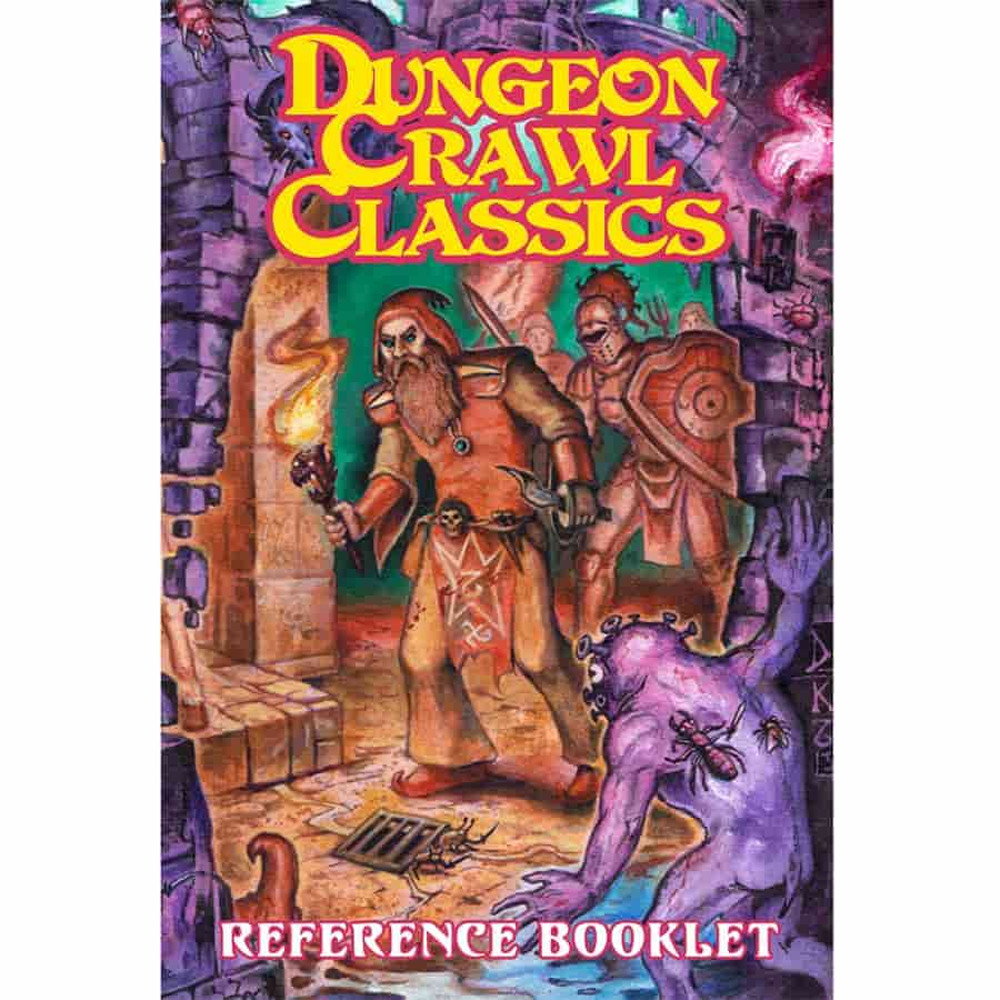 Dungeon Crawl Classics Rpg Reference Booklet Roleplaying Games Miniature Market 6543