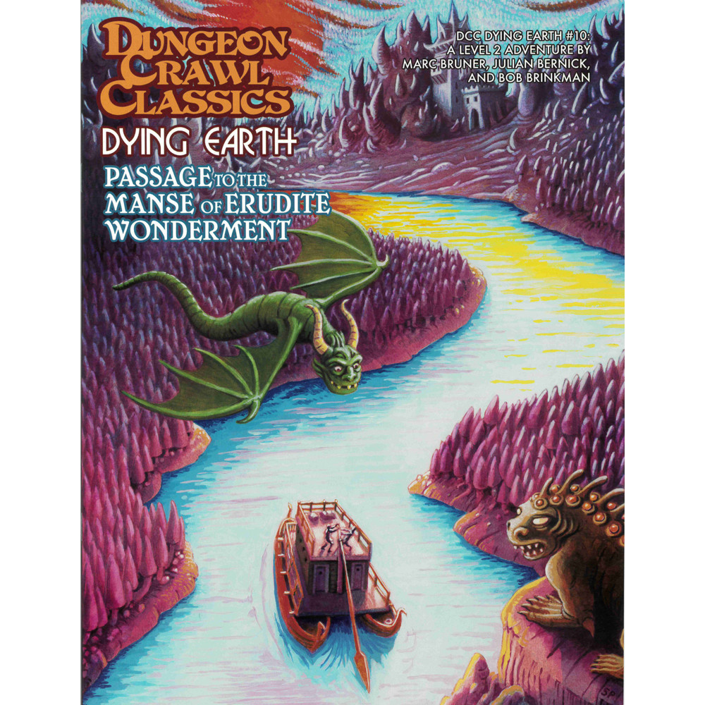 DCC RPG: Dying Earth #10 Passage to the Manse of Erudite Wonderment