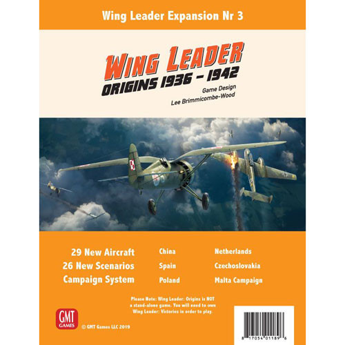 Wing Leader: Origins 1936-1942 Expansion