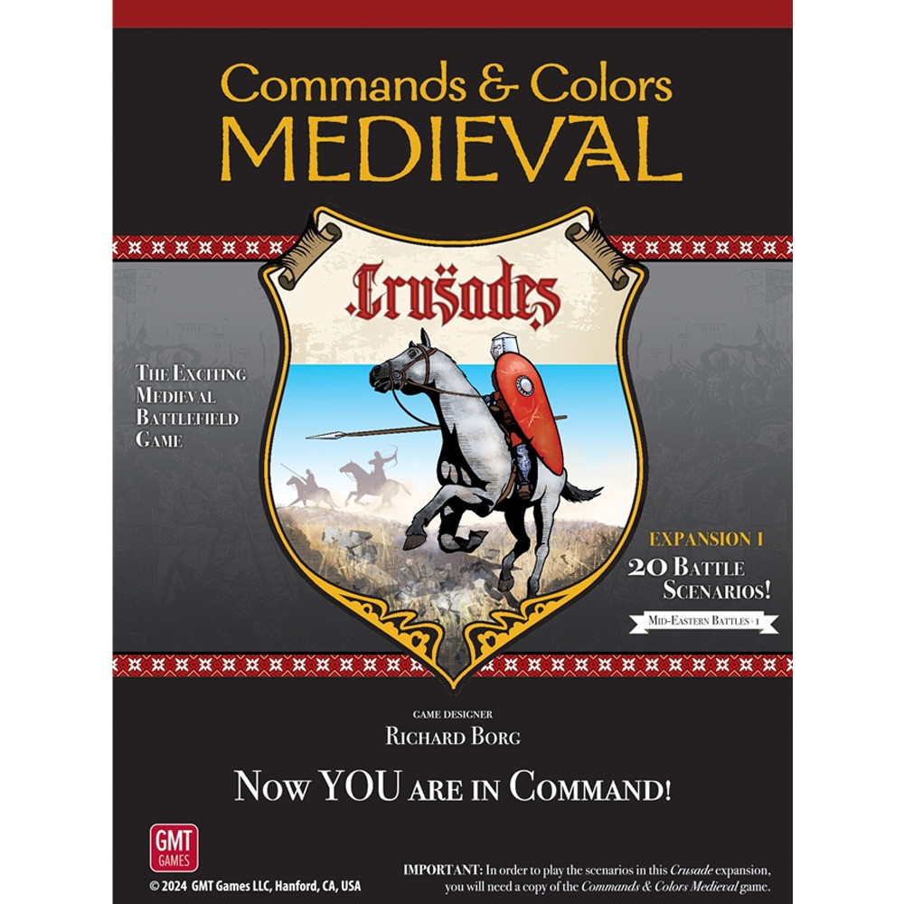 Commands & Colors: Medieval - Crusades Mid-Eastern Battles Expansion