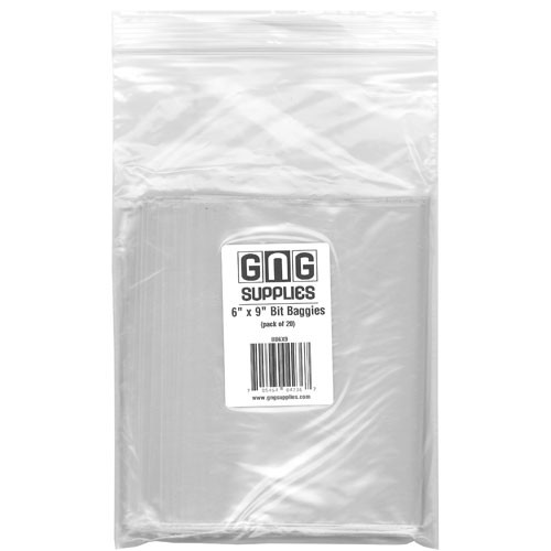 GNG Supplies: Bit Baggies 6" x 9" (20)