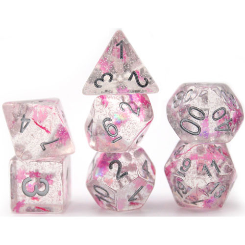 Game Plus Products Dice: 16mm Confetti - Sakura (7)