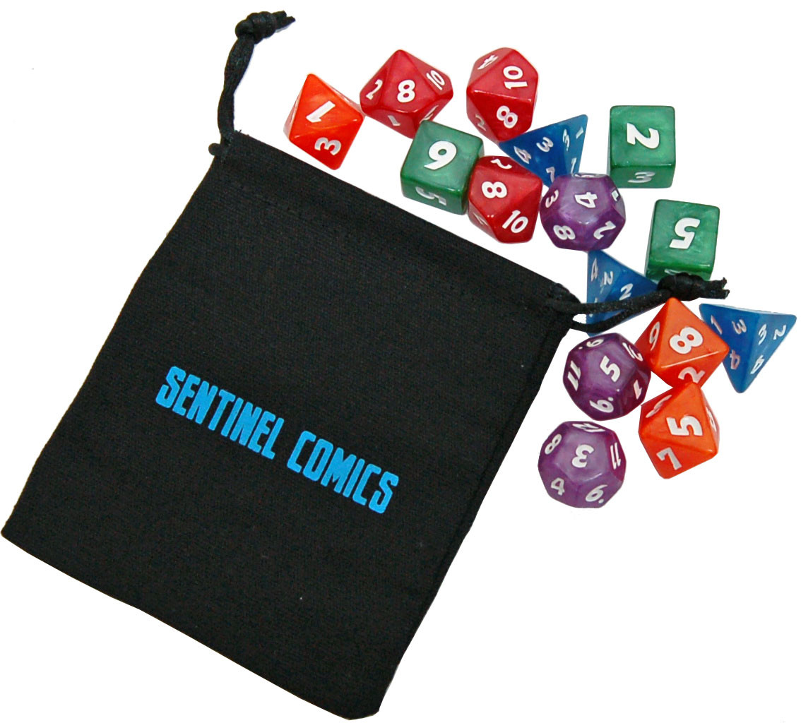 Sentinel Comics Rpg Dice Set Roleplaying Games Miniature Market