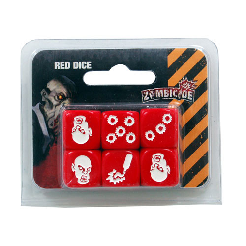Zombicide: Red Dice Set (6)