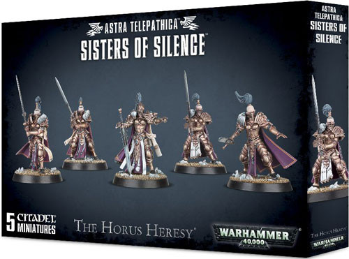 Warhammer 40K: Astra Telepathica Sisters Of Silence