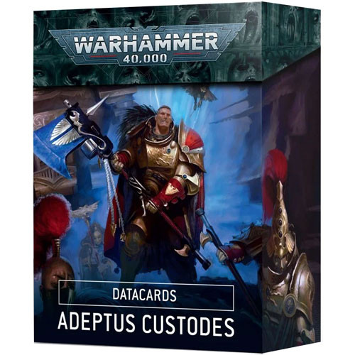 Warhammer 40K: Datacards - Adeptus Custodes (9th Edition)