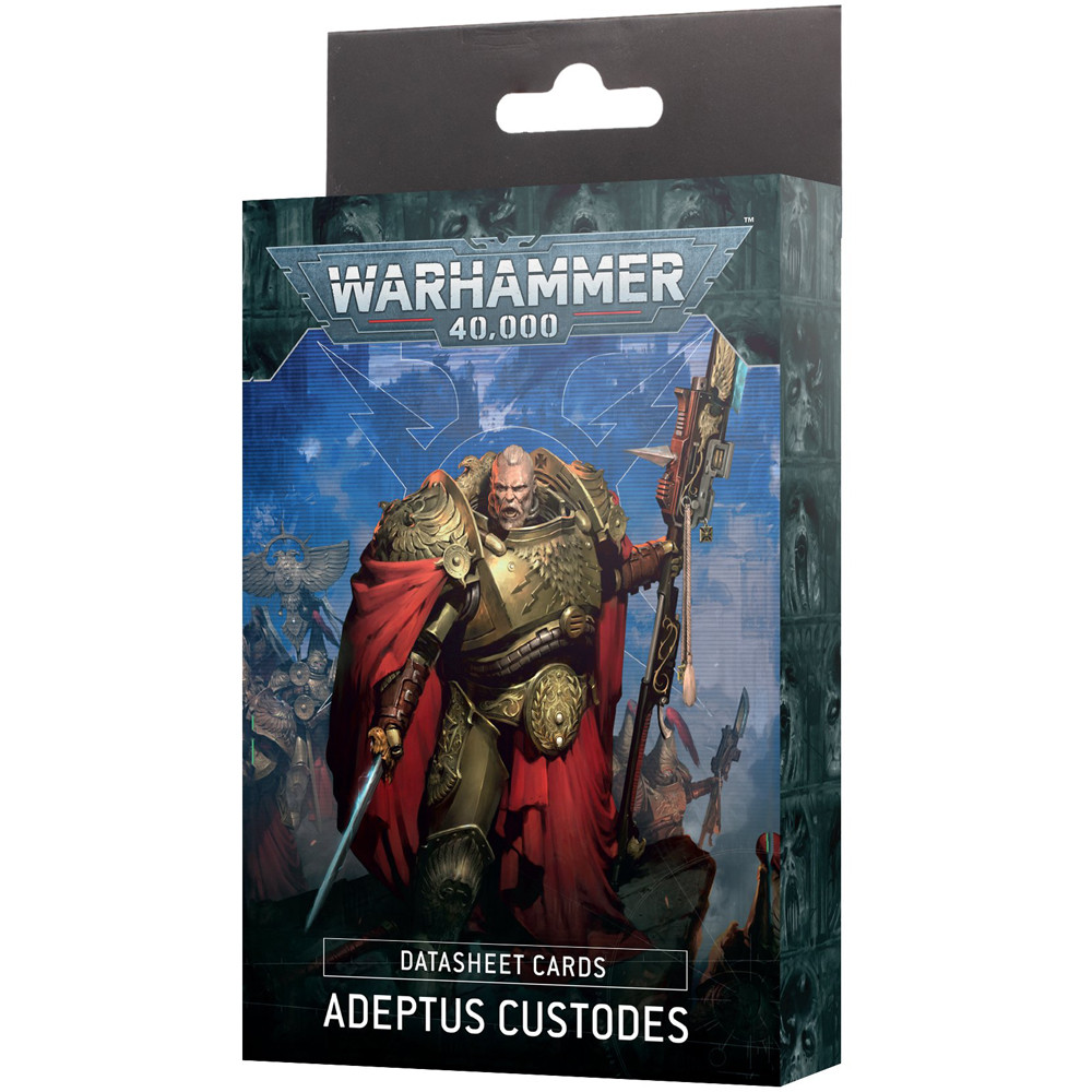 Warhammer 40K: Datasheet Cards - Adeptus Custodes (10th Edition)