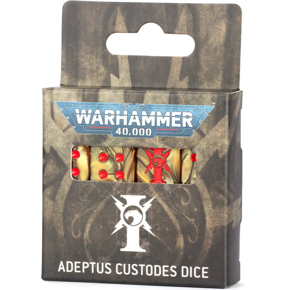 Warhammer 40K: Adeptus Custodes Dice (16)