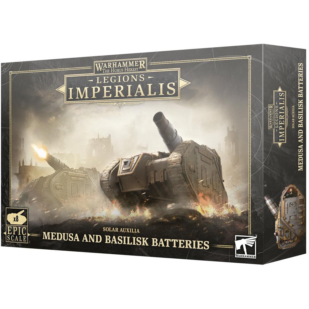 Legions Imperialis: Solar Auxilia - Medusa & Basilisk Batteries