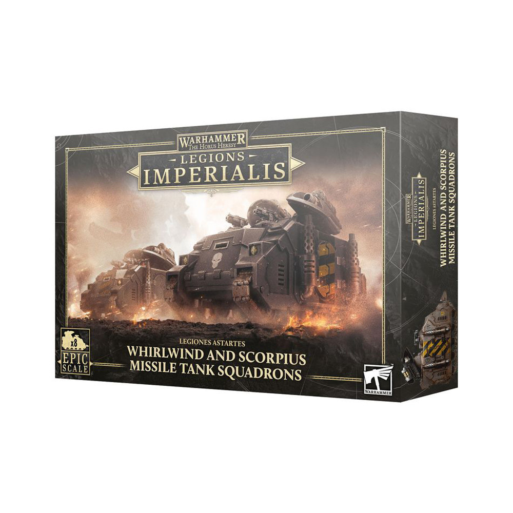 Legions Imperialis: Whirlwind and Skorpius Missile Tank Squadron