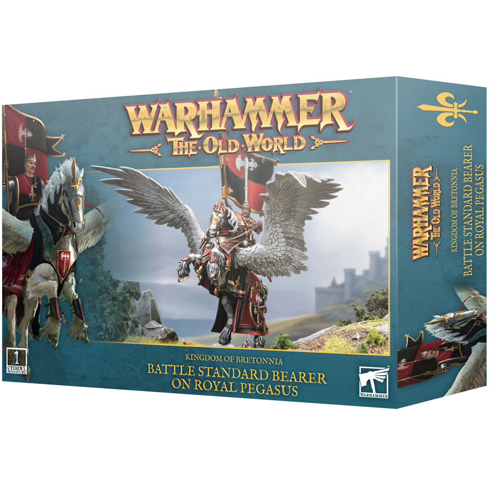 Warhammer The Old World: Kingdom of Bretonnia - Battle Standard on Royal  Pegasus
