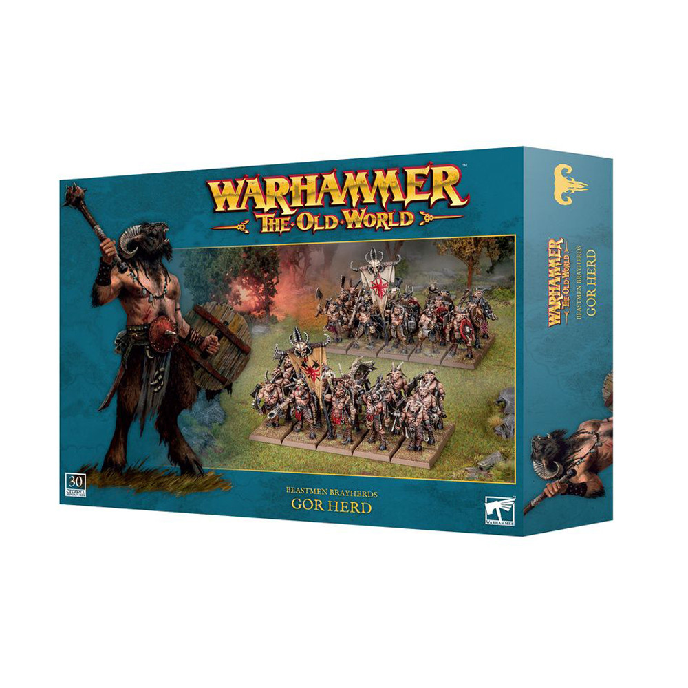 Warhammer The Old World: Beastmen Brayherds - Gor Herd (Preorder)