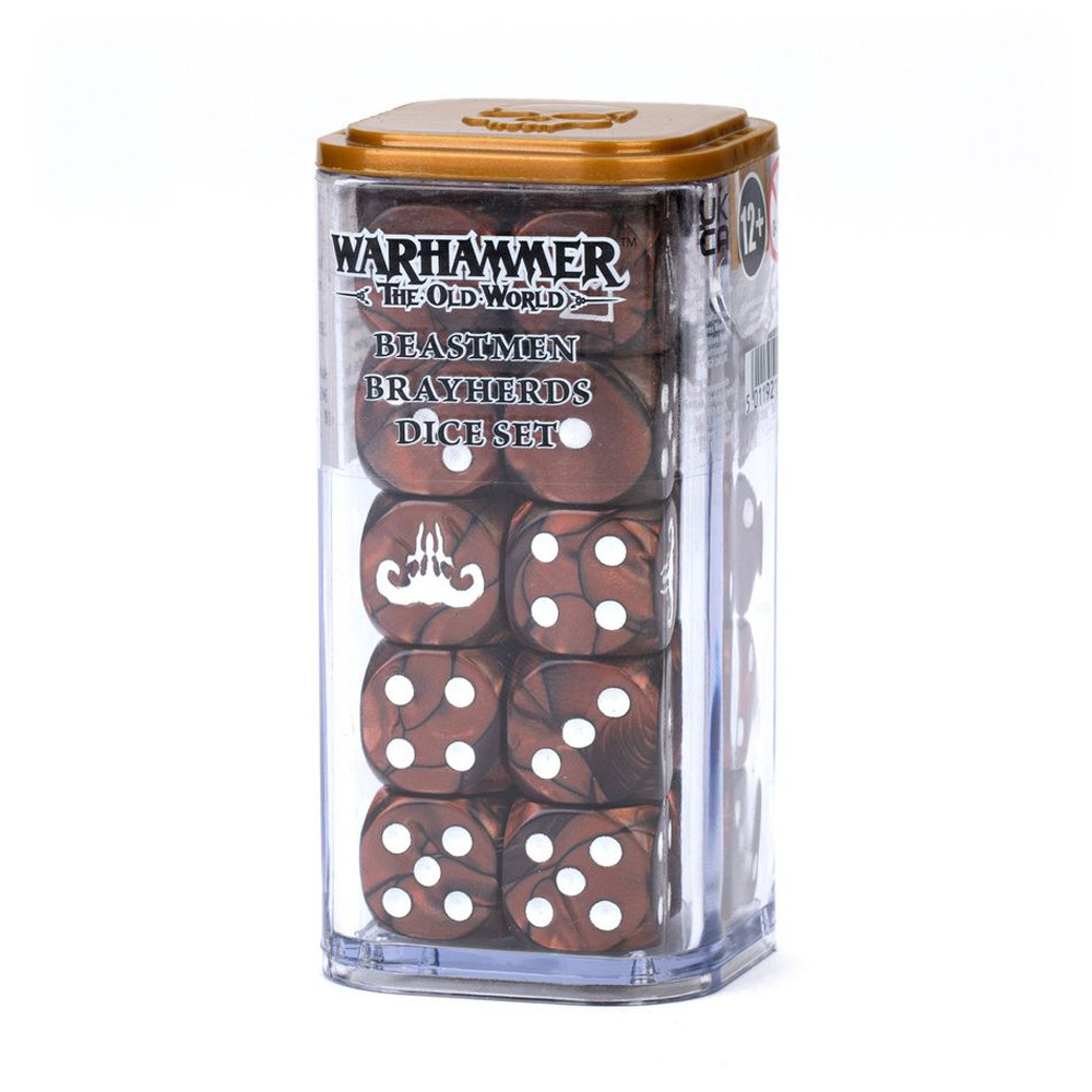Warhammer The Old World: Beastmen Brayherds - Dice Set (20) (Preorder)