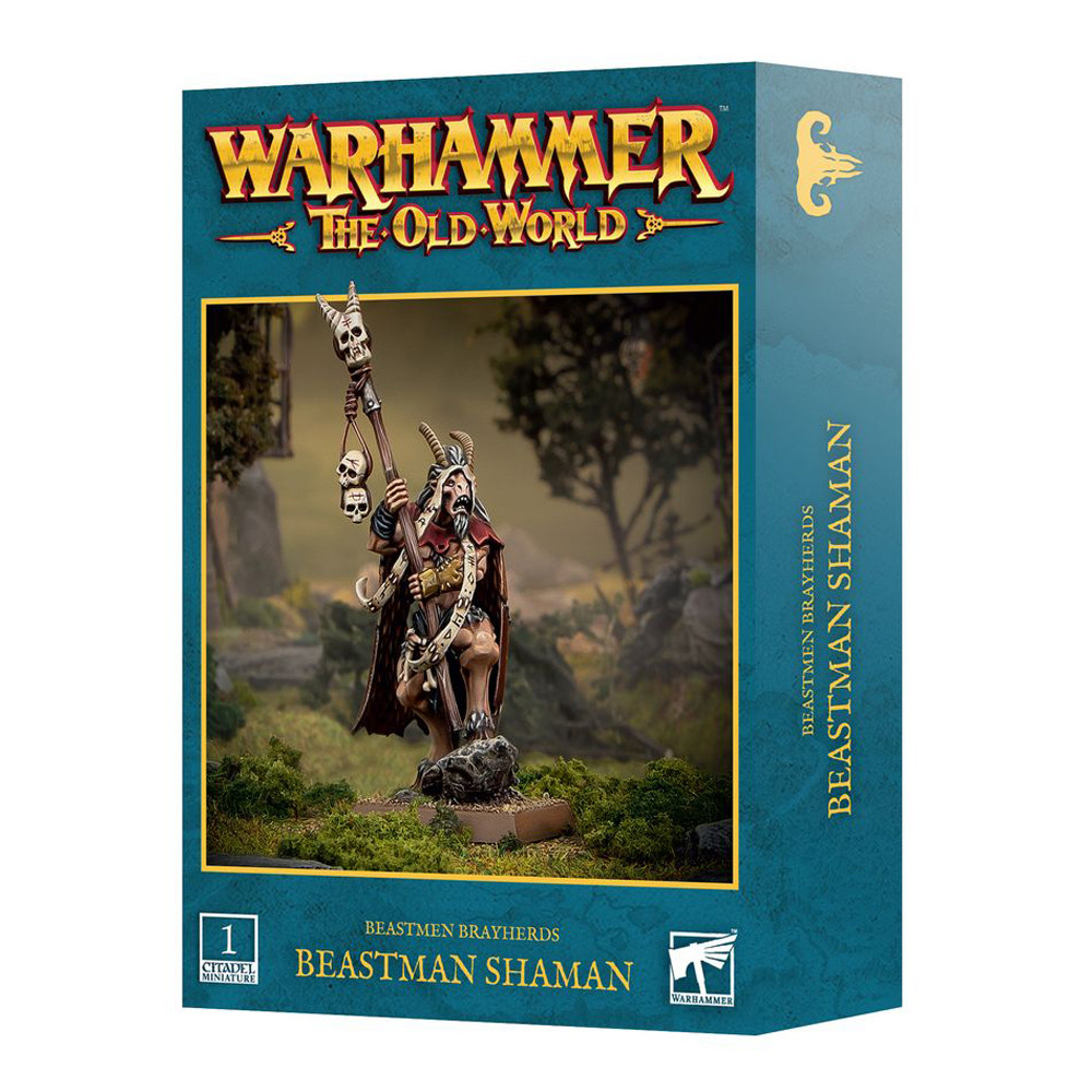 Warhammer The Old World: Beastmen Brayherds - Beastman Shaman (Preorder)