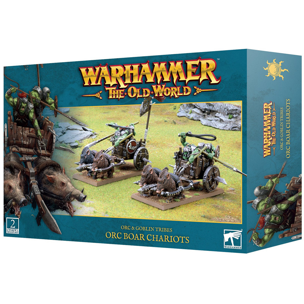 Warhammer The Old World: Orc & Goblin Tribes - Orc Boar Chariots