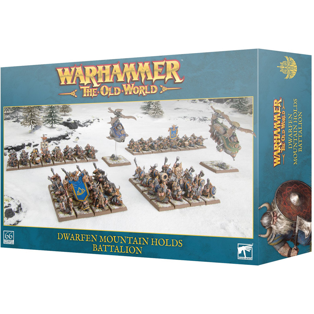 Warhammer The Old World: Dwarfen Mountain Holds - Battalion