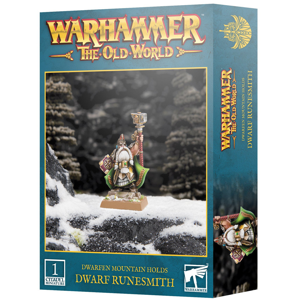 Warhammer The Old World: Dwarfen Mountain Holds - Dwarf Runesmith