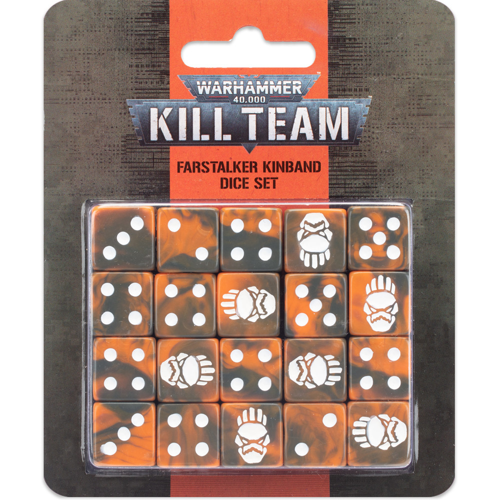 Warhammer 40K: Kill Team - Farstalker Kinband Dice (20)