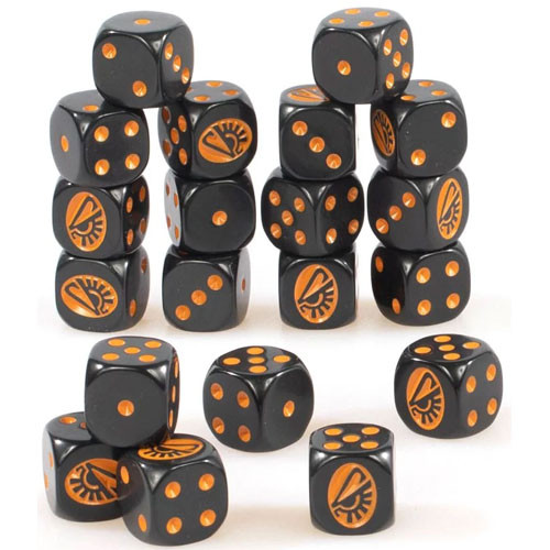 Warhammer 40K: Kill Team - Corsair Voidscarred Dice